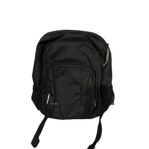 Embark Black Padded Backpack